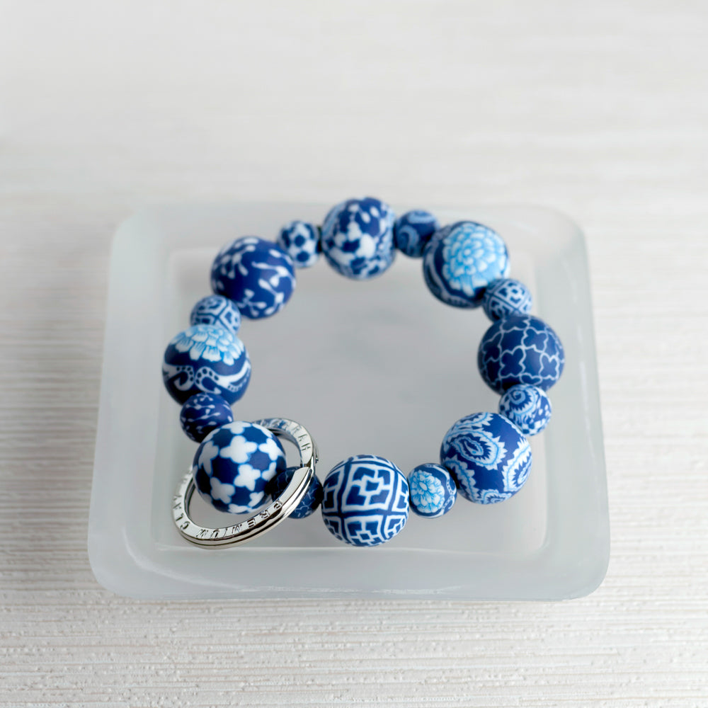 Navy Wrist Keychain