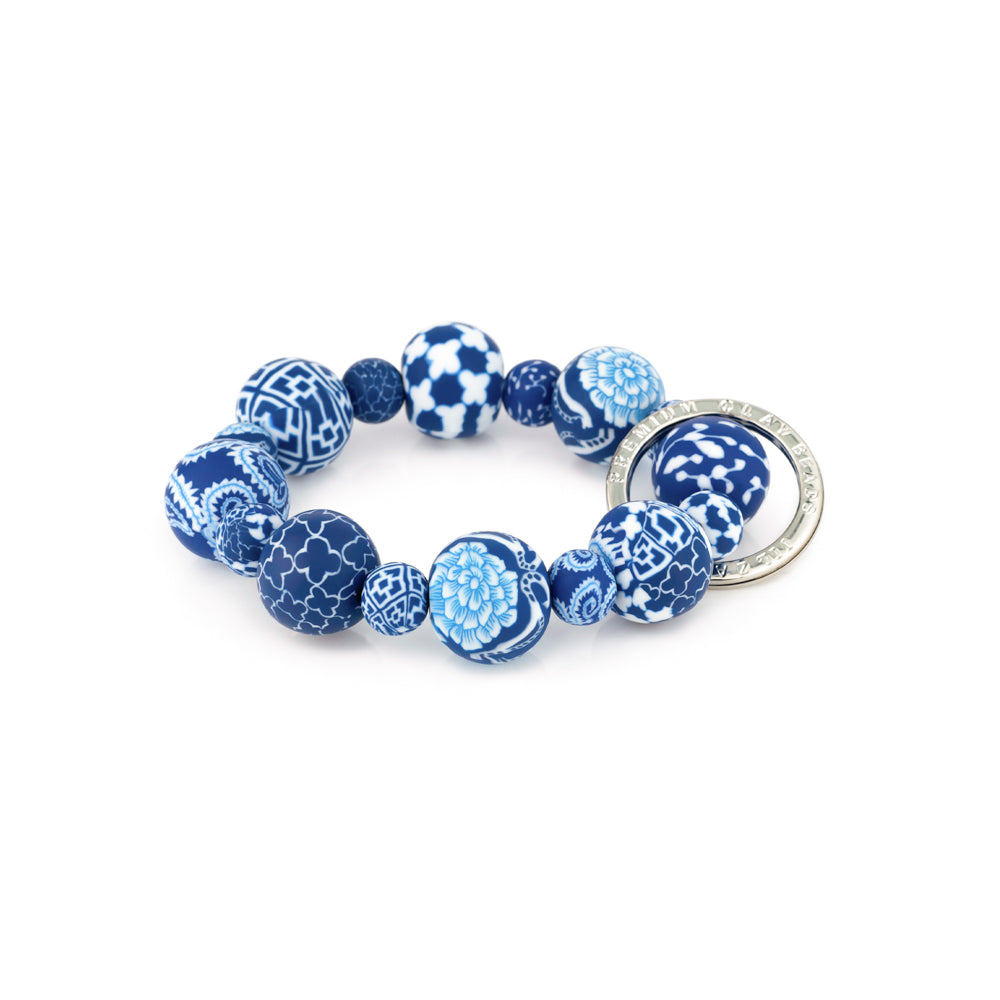 Navy Wrist Keychain