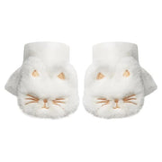 Cute Electric Heated Gloves – 3000mAh Battery, Wearable Hand Warmers for Women